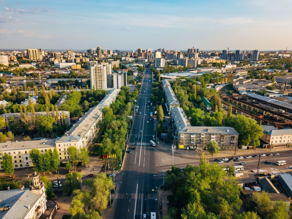 Проспект Революции в Воронеже