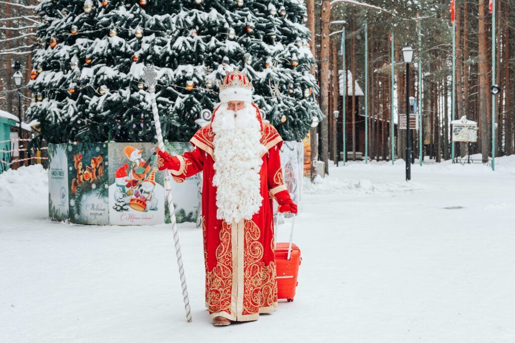 Что в чемоданчике: Дед Мороз