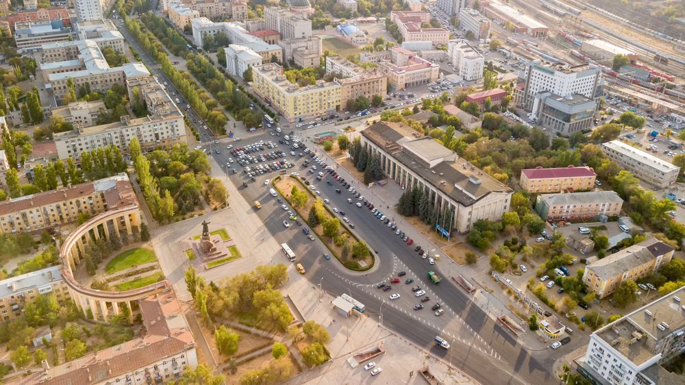 Площадь Ленина в Волгограде