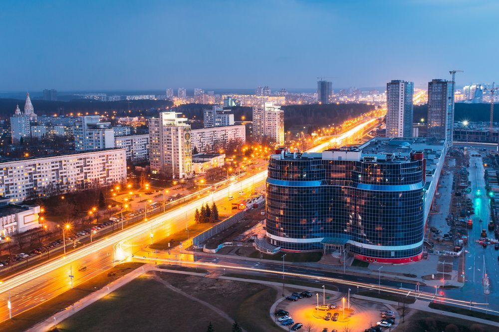 Ночной Минск