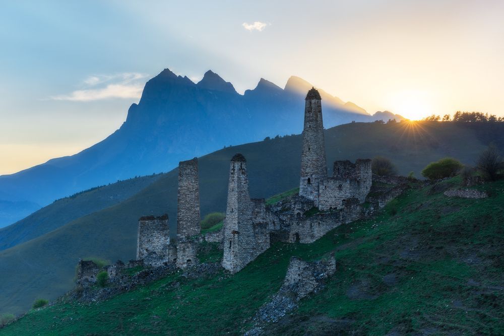 Ингушетия: башни и горы