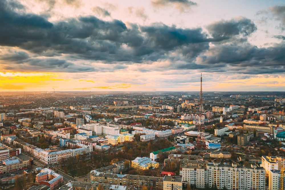 Вид на Гомель, Берарусь