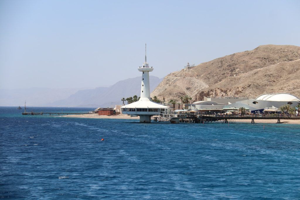 Море и пляж в Эйлате