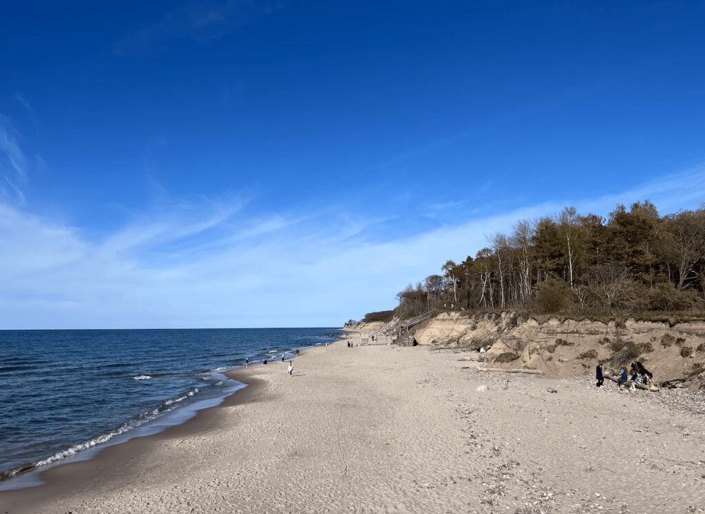 Пляж в Пионерском