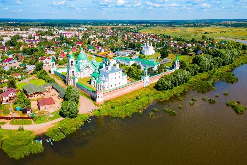 Вид на кремль с воздуха