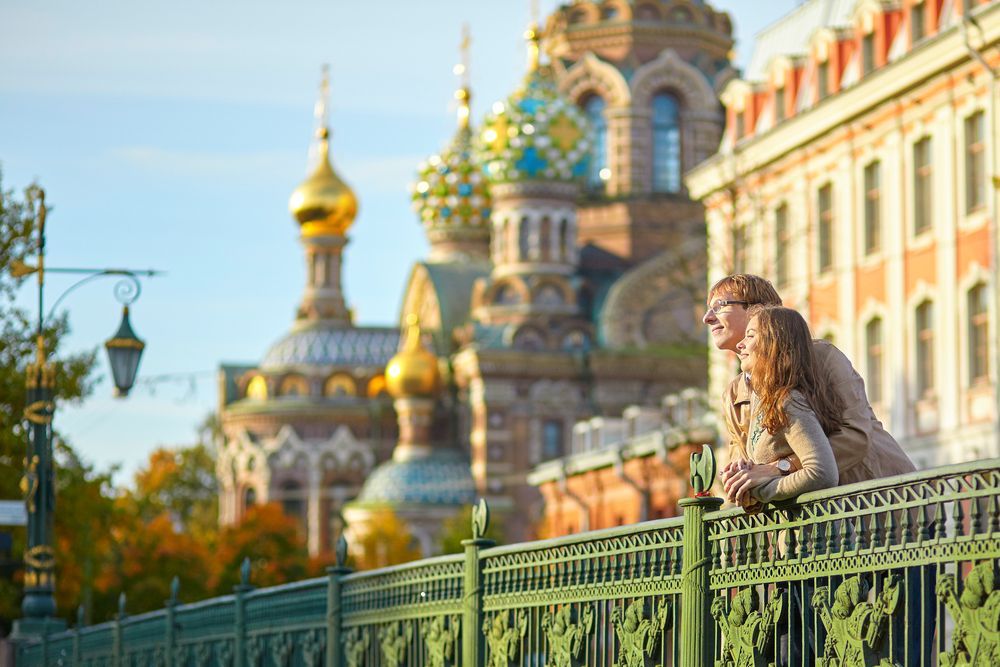 свадебное путешествие в Питере