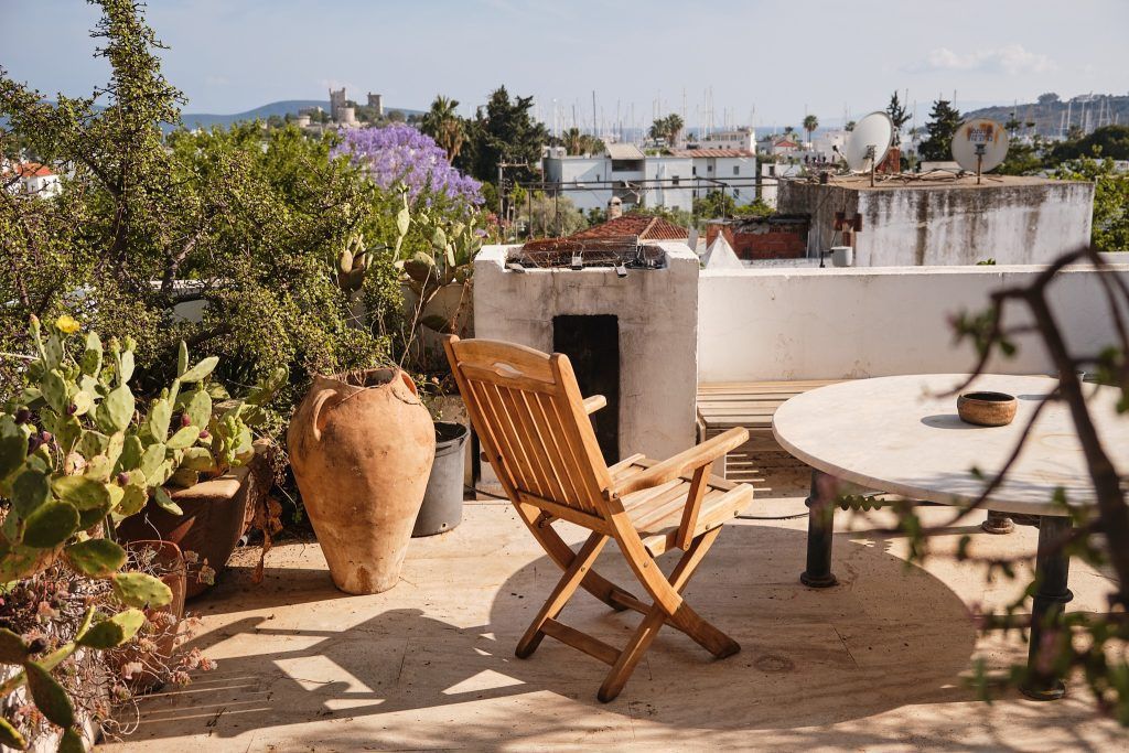 Дворик AirBnB в Бодруме, Турция