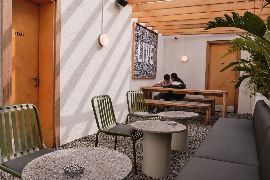 Внутри EspressoLab — Бодрум, Турция