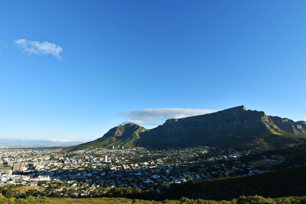 Столовая гора в Кейптауне