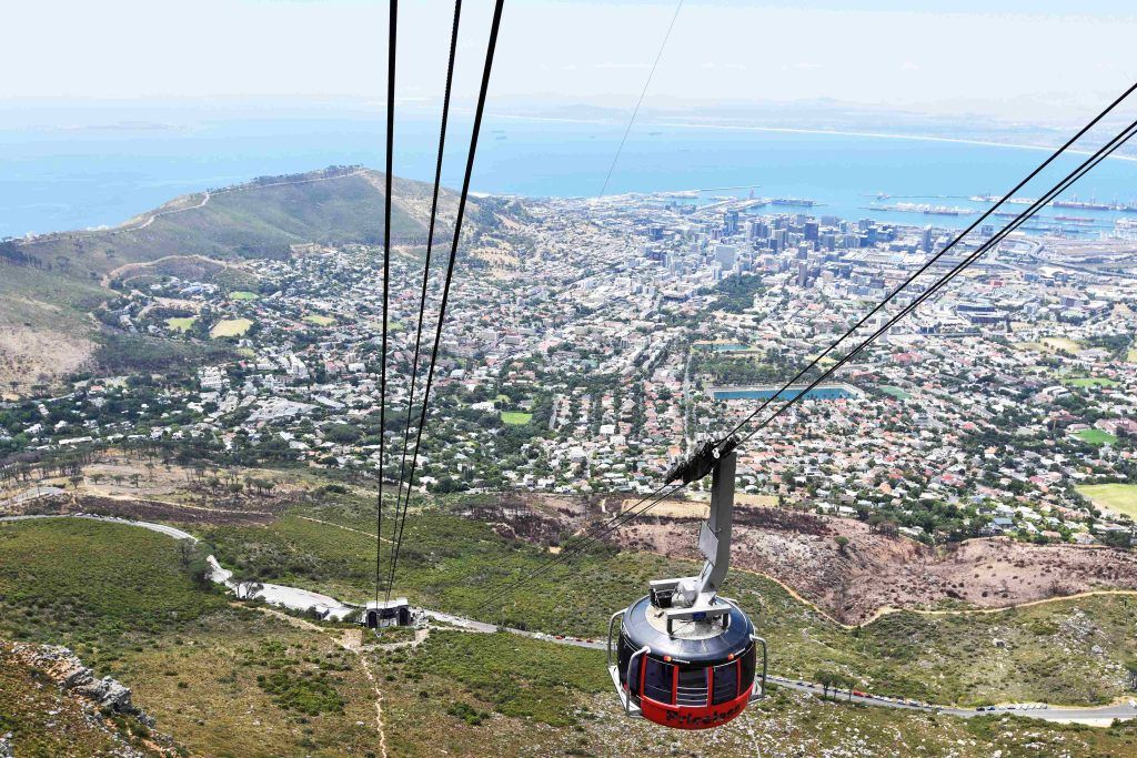 Канатная дорога в Кейптауне
