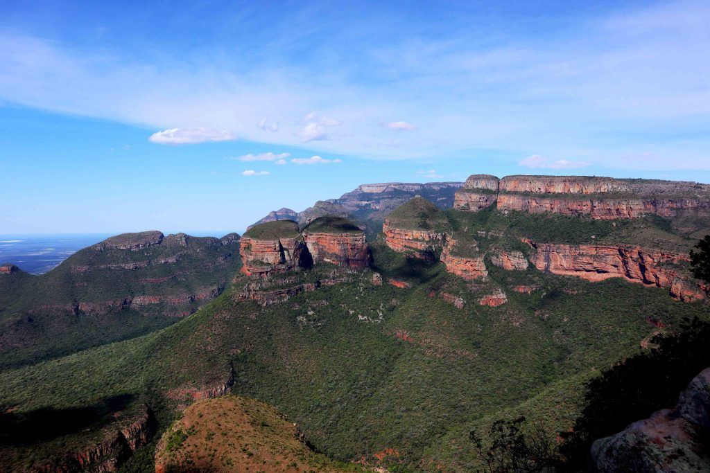 Вид с панорамной дороги в Африке