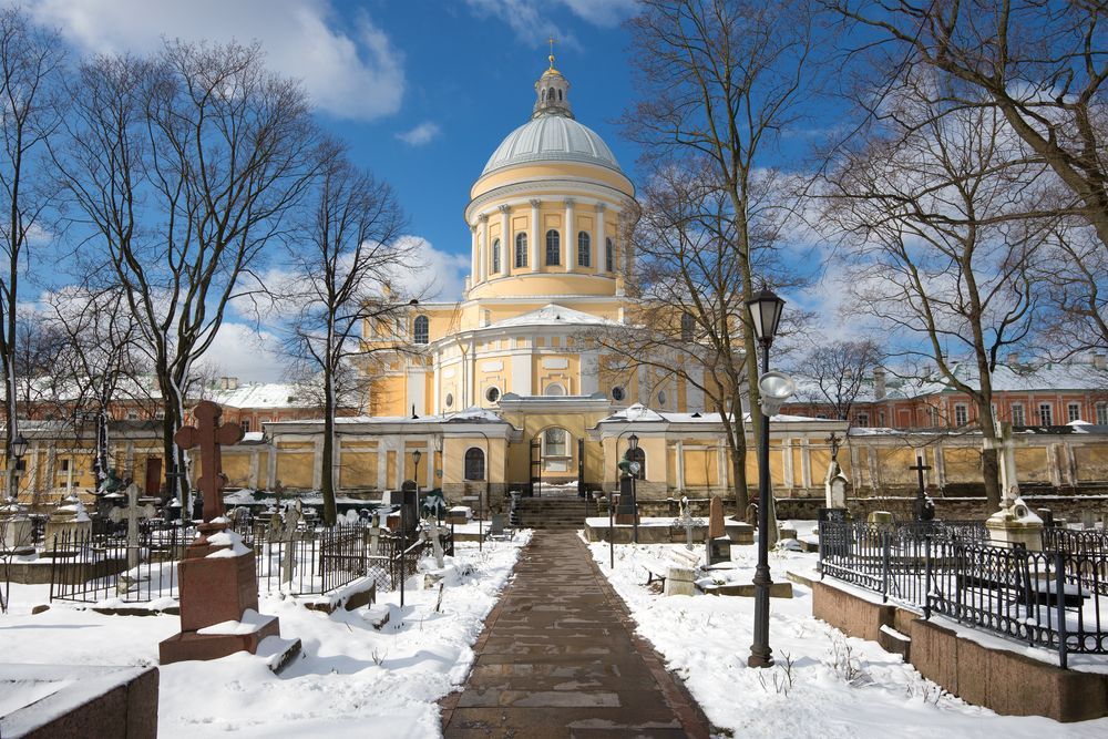 Кладбище в Питере