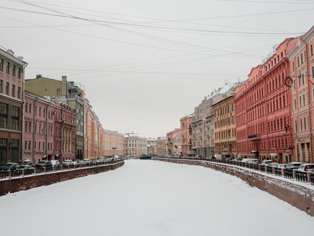 Зимний Санкт-Петербург