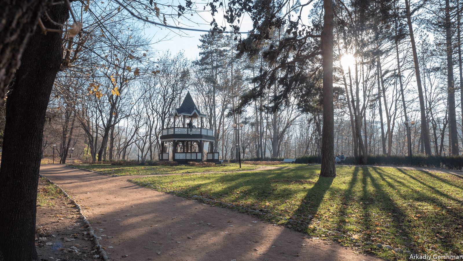 Ландшафтный парк в Кисловодске