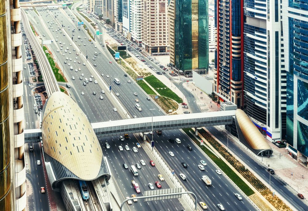 Дороги в Дубае