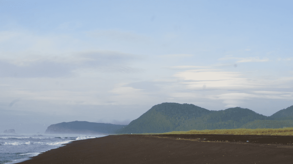 Халактырский пляж на рассвете