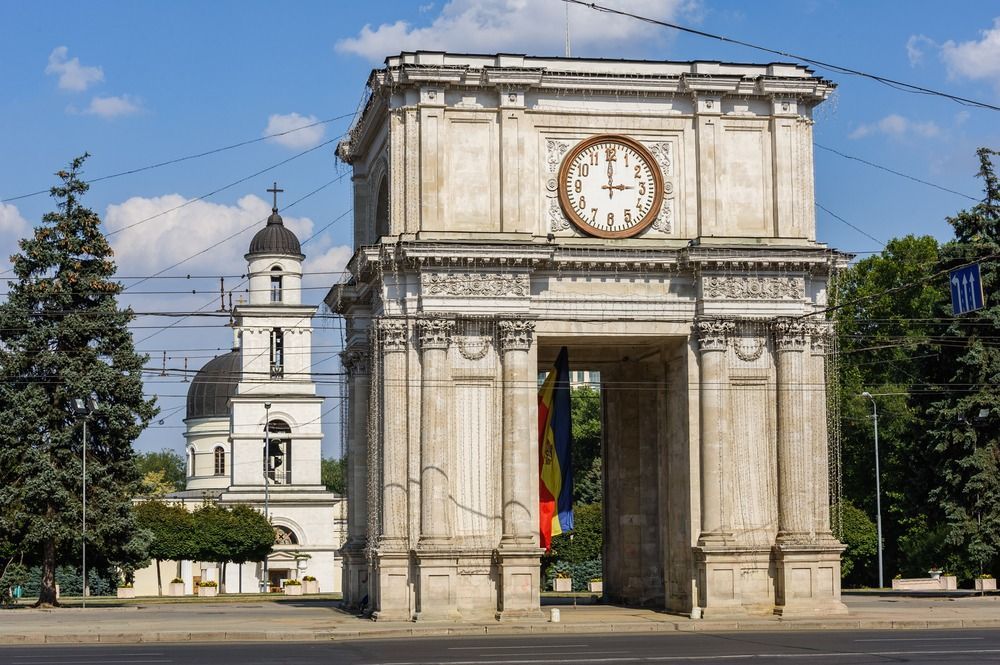 Триумфальная арка в Кишиневе