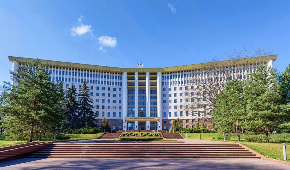 Парламент Молдовы в Кишиневе