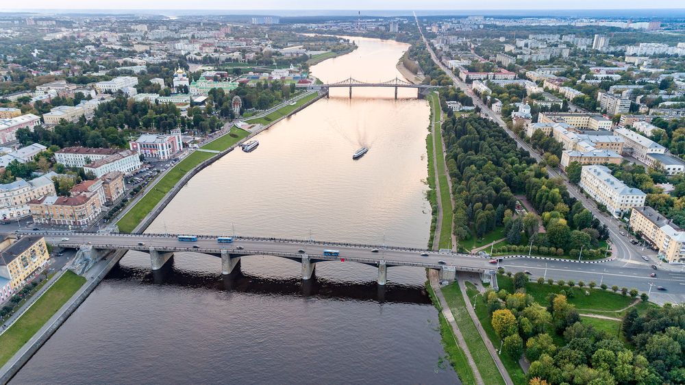 Волга в Твери