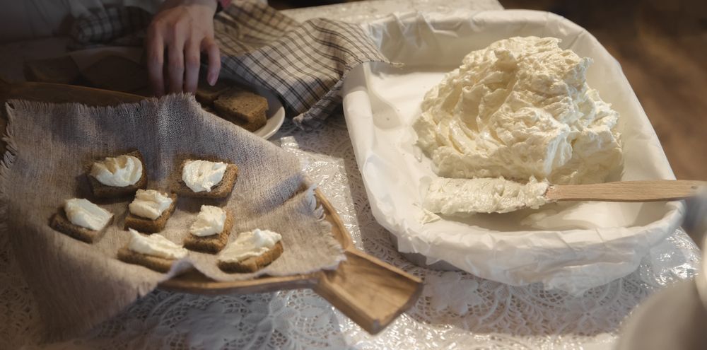 Масло на кухне