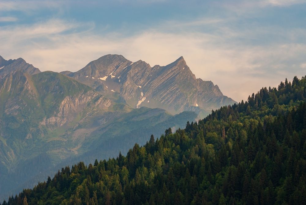 Горы в Раче