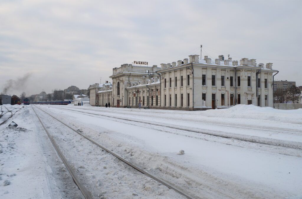 Вид на станцию Рыбинск