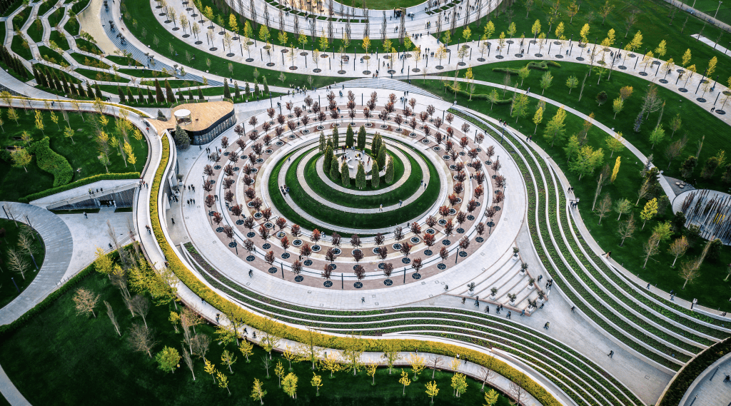 Парк Галицкого весной