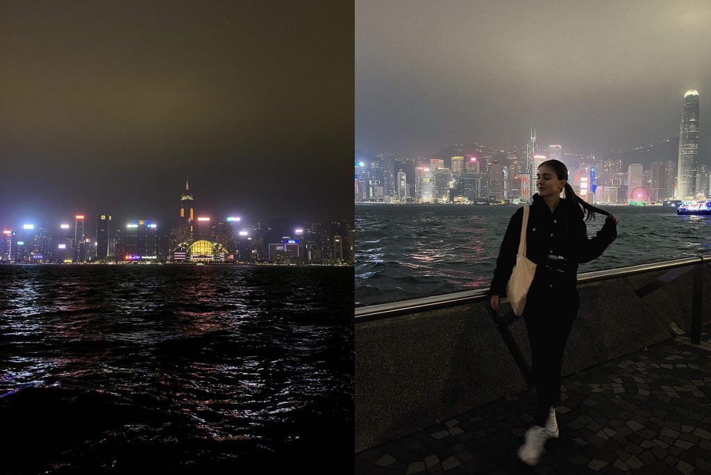 Ночной Гонконг
