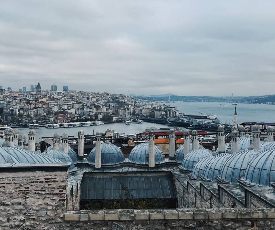 Вид у мечети Сулеймание