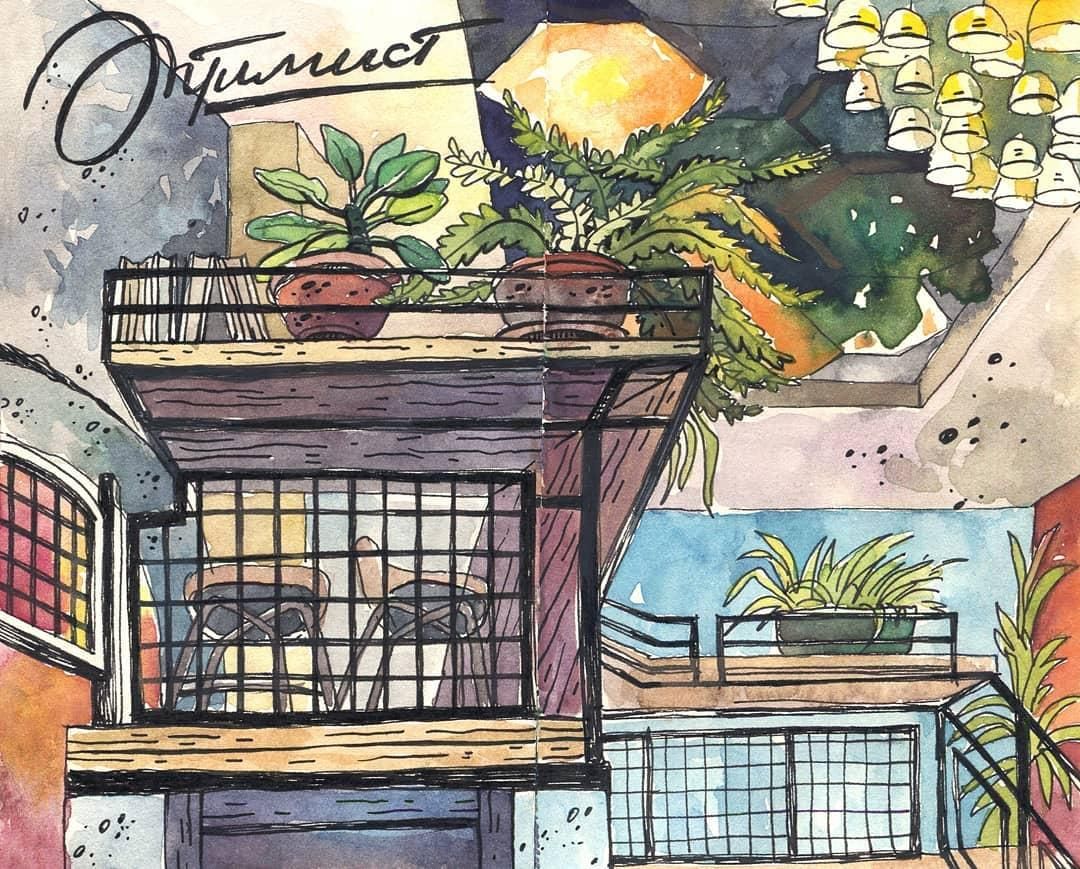 Санкт-Петербург: где порисовать в кафе