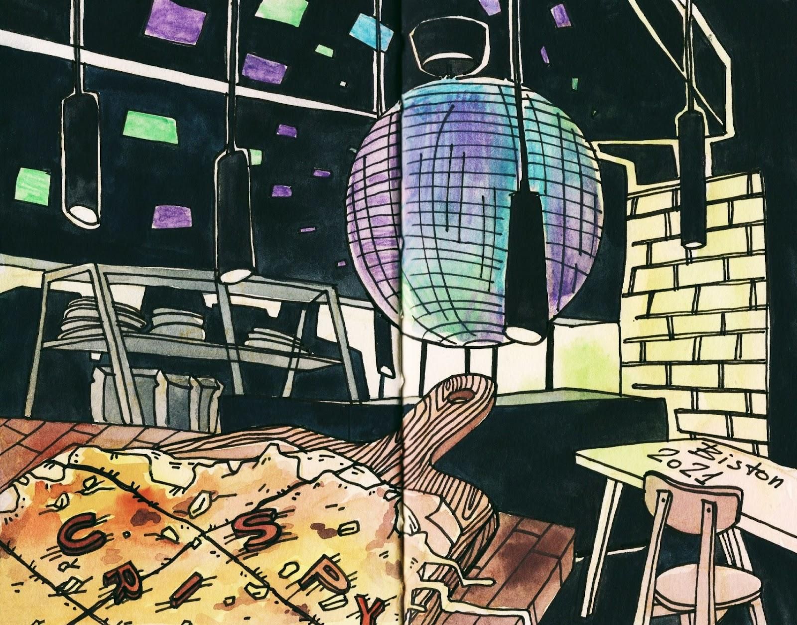 Crispy Pizza. Biston 2021