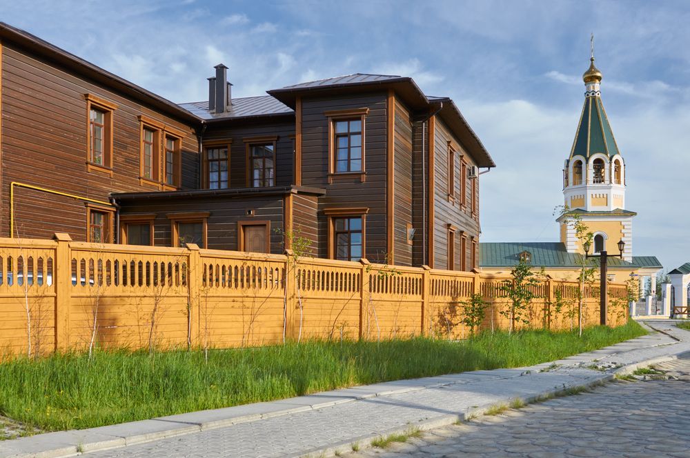 Квартал Старый город в Якутске