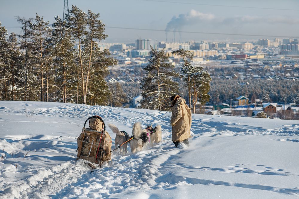 Зимний Якутск