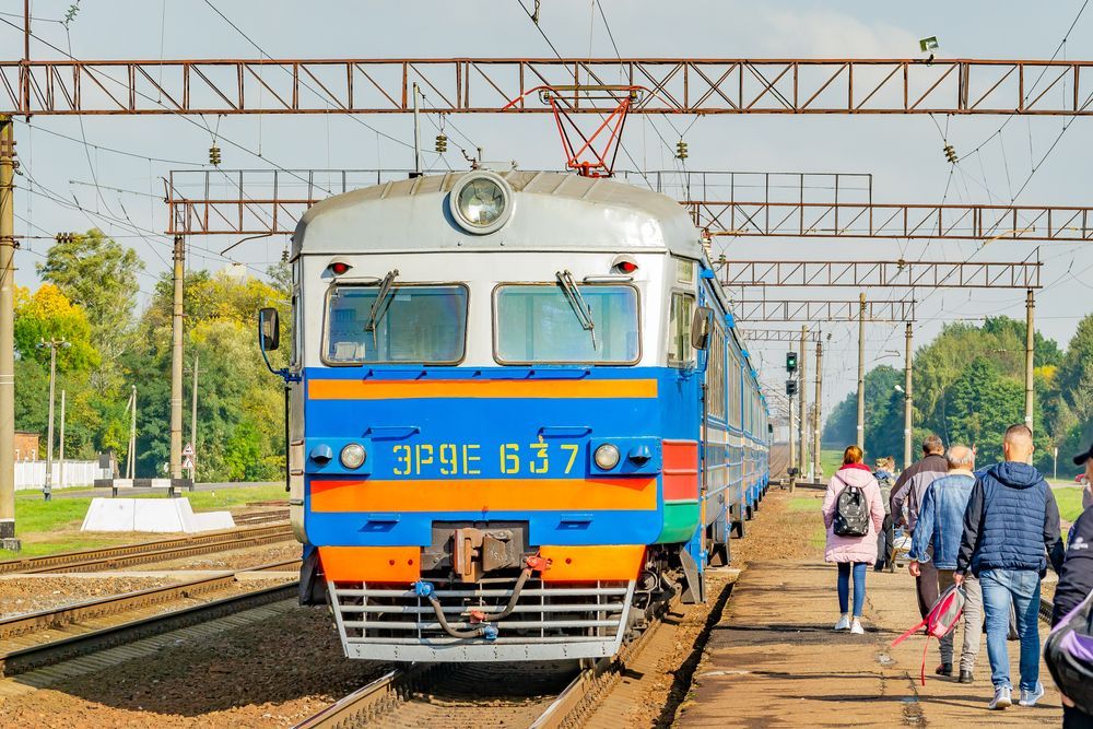 Поездка в электричке на майских праздниках