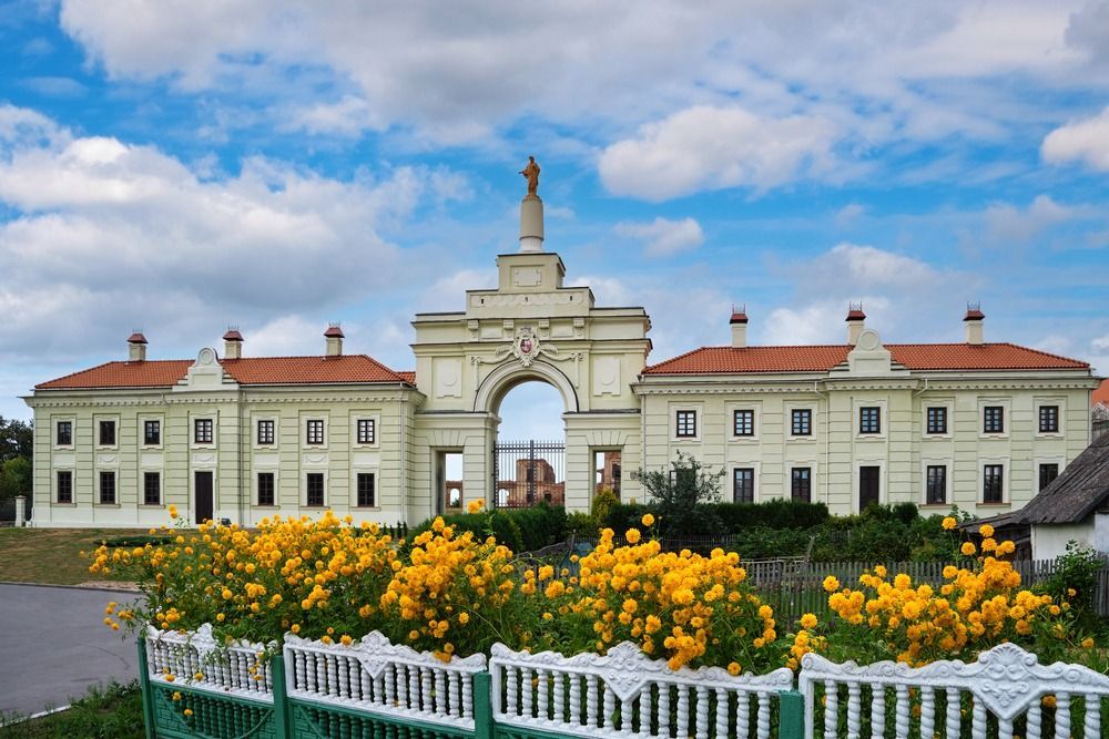 Ружанский замок. Отреставрированная часть