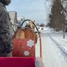 Прогулка на санях в Суздале