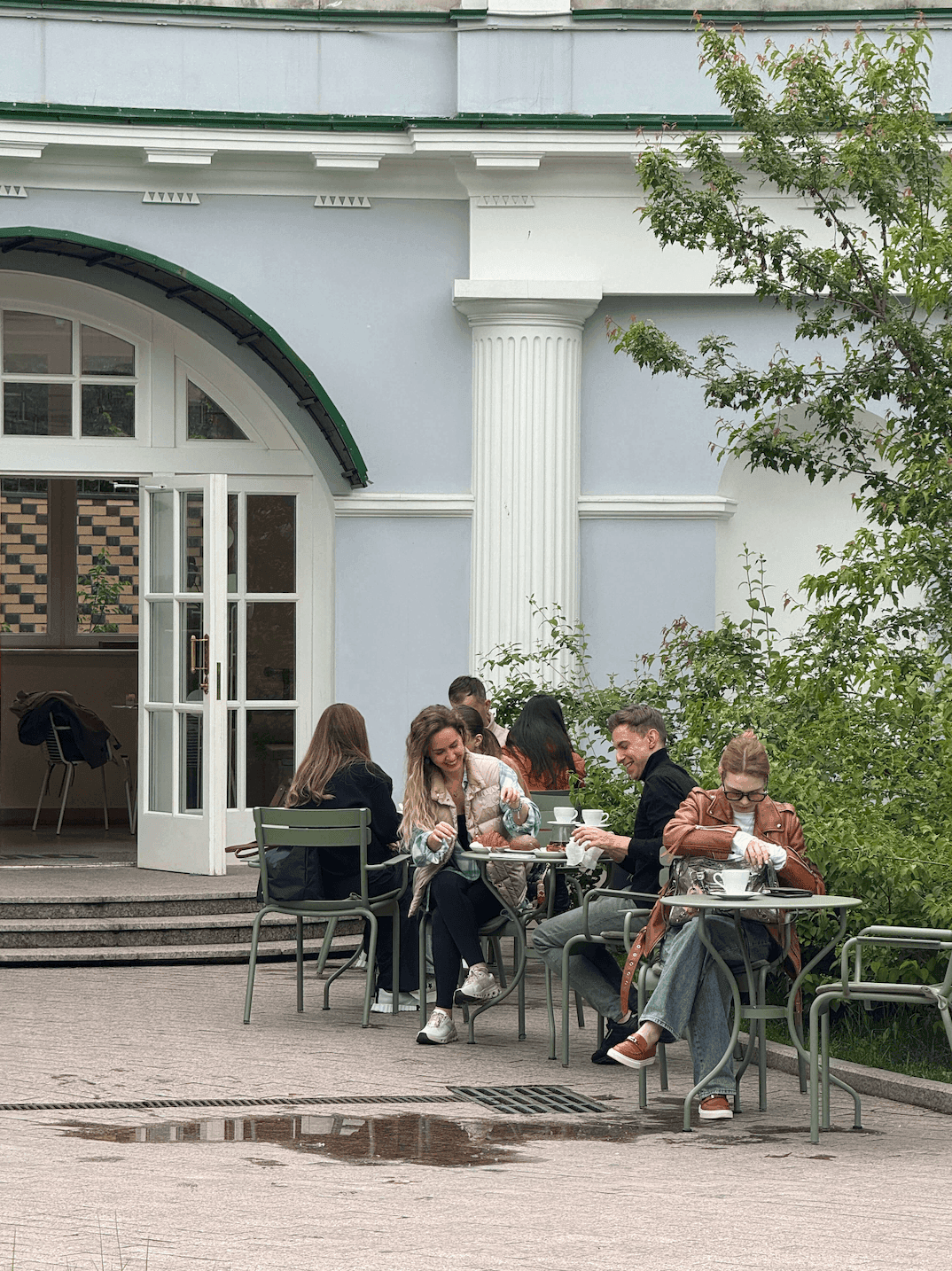 Кафе с верандой в Москве