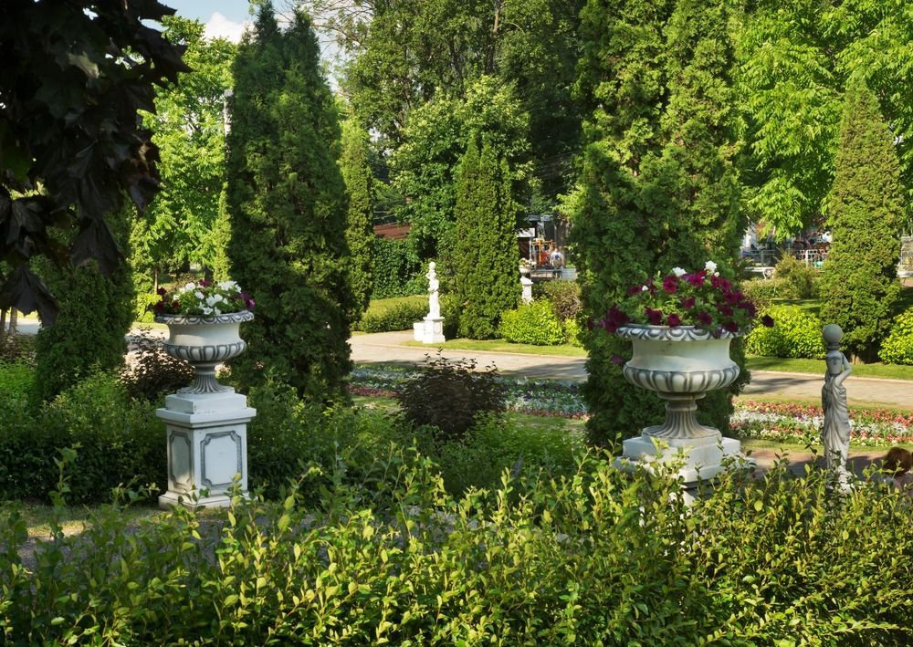 Городской сад в Твери