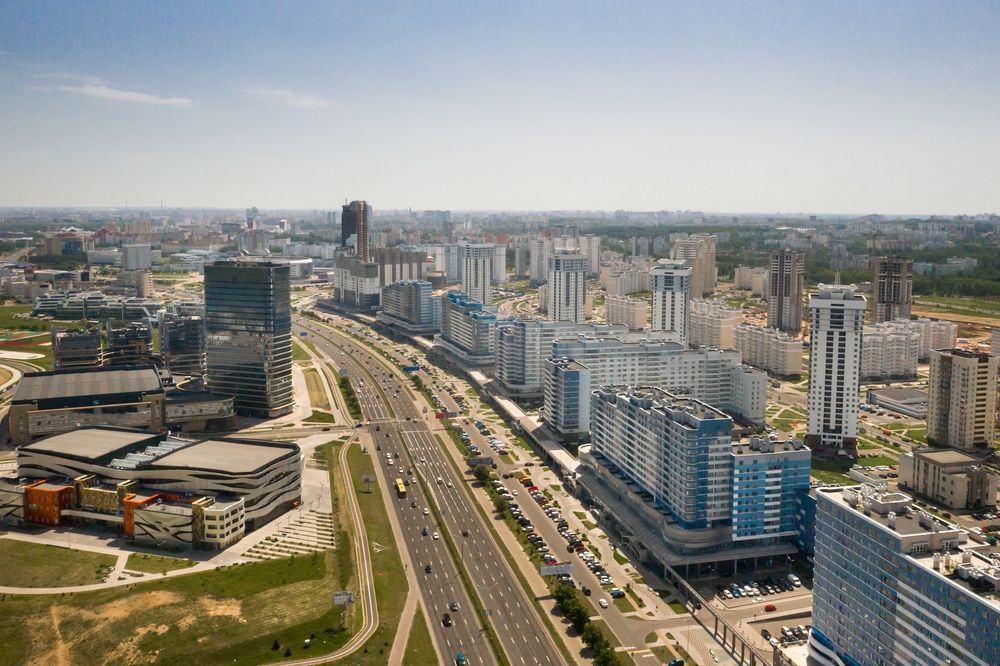Дорога в Минске, Беларусь
