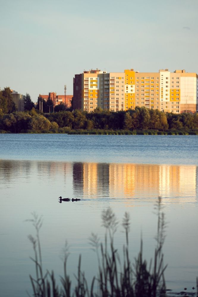 Чижовское водохранилище в Минске