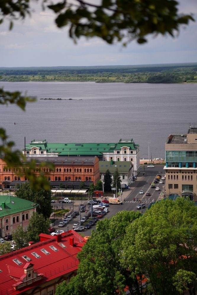 Набережная в Нижнем Новгороде