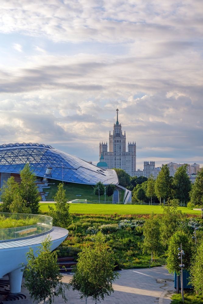 Парк «Зарядье» в Москве