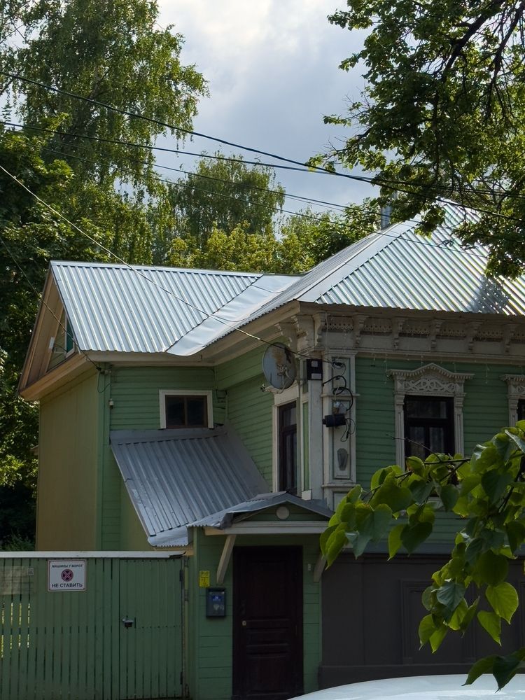 Деревянные дома в Нижнем Новгороде