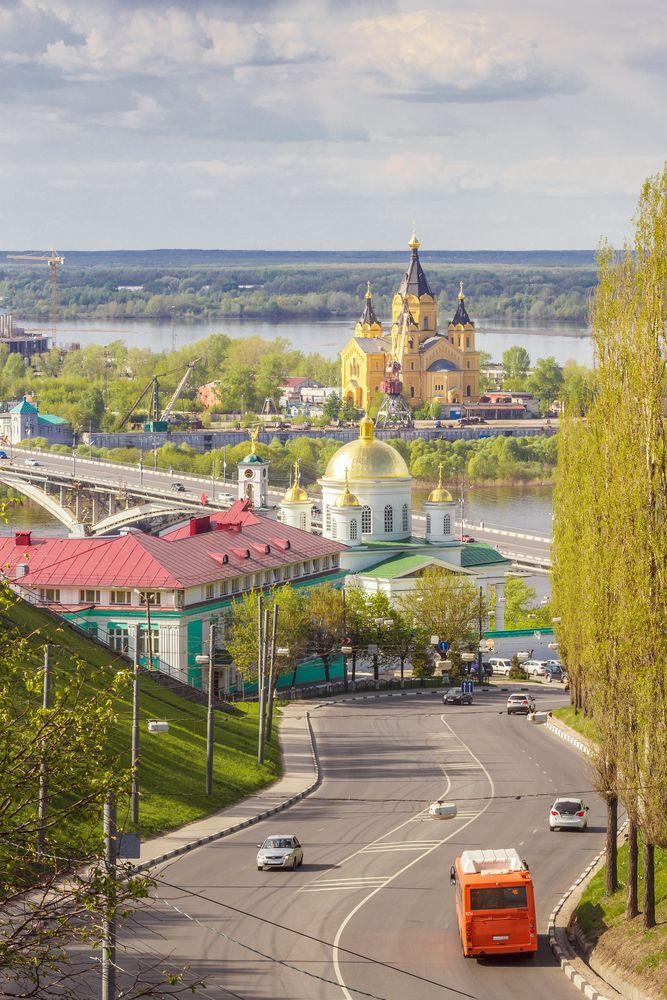 Дорога в Нижнем Новгороде