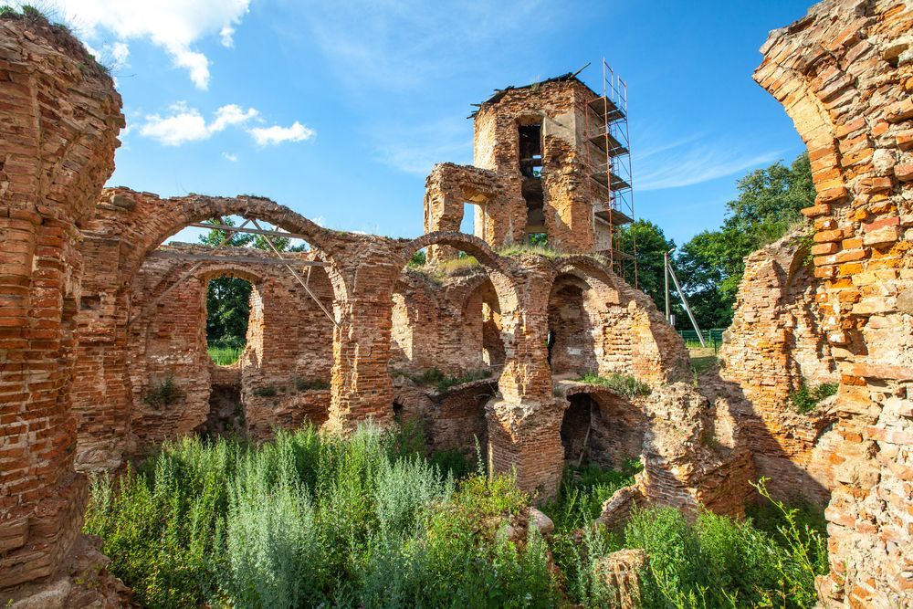 Руины Гольшанского замка