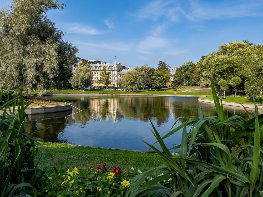 Юсуповский сад в Санкт-Петербурге