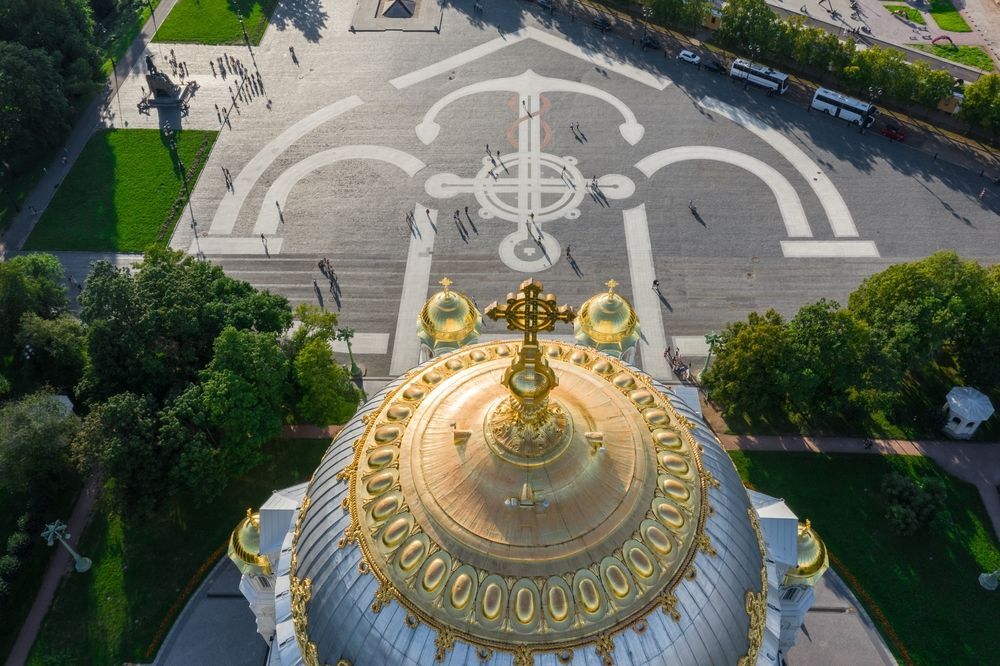 Якорная площадь в Кронштадте