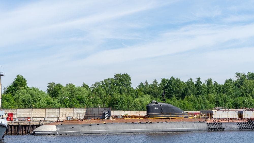 Подлодка в Кронштадте