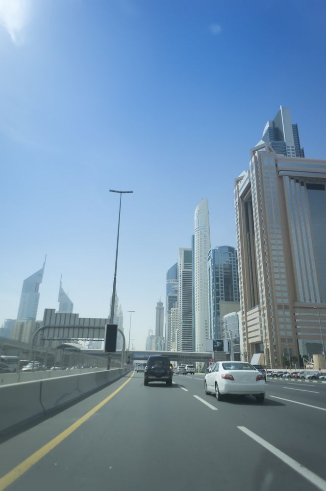 Дорога в Дубая