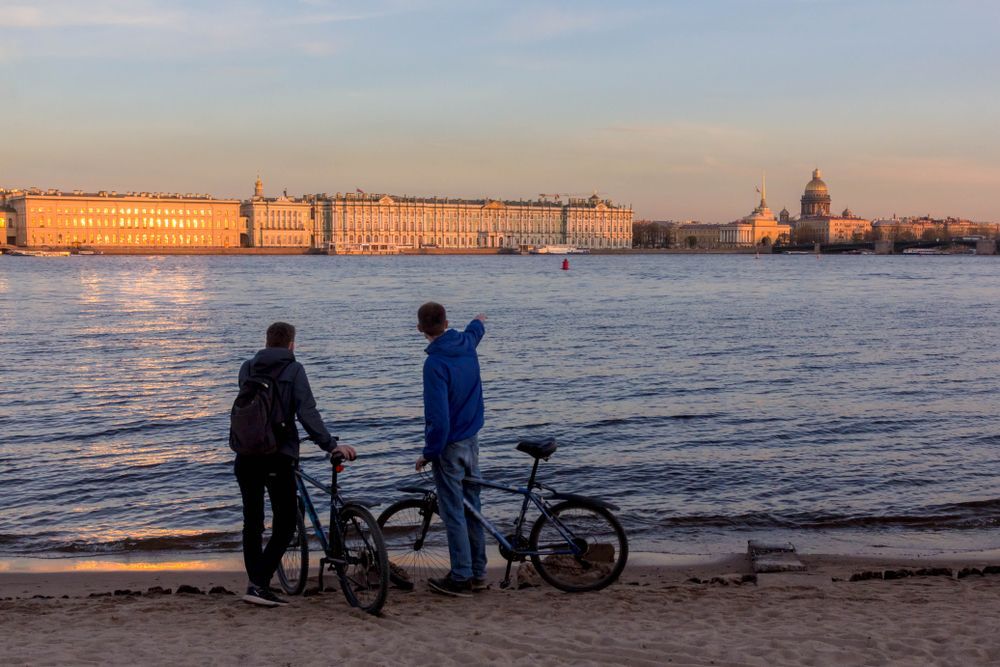 Набережная в Санкт-Петербурге